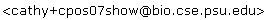 image of email address